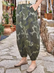 Camoflauge ballong byxor