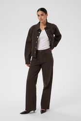 Raka mörkbruna jeans