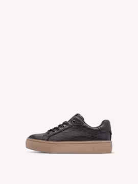 Crocomönstrade platåsneakers