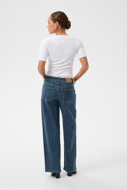 KAcastelia jeans med strassmönster