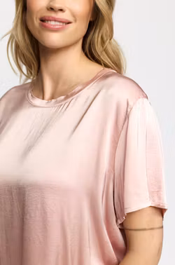 Emina ljusrosa satinblus