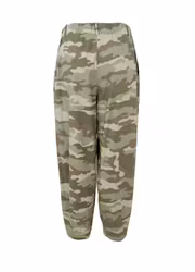 FÖRBESTÄLLNING - BCALLY Camouflage barrel byxor