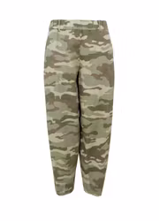 FÖRBESTÄLLNING - BCALLY Camouflage barrel byxor