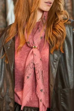 BCDENIA Mini scarf ring gold