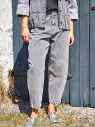 BCIZZY Grå barrel jeans