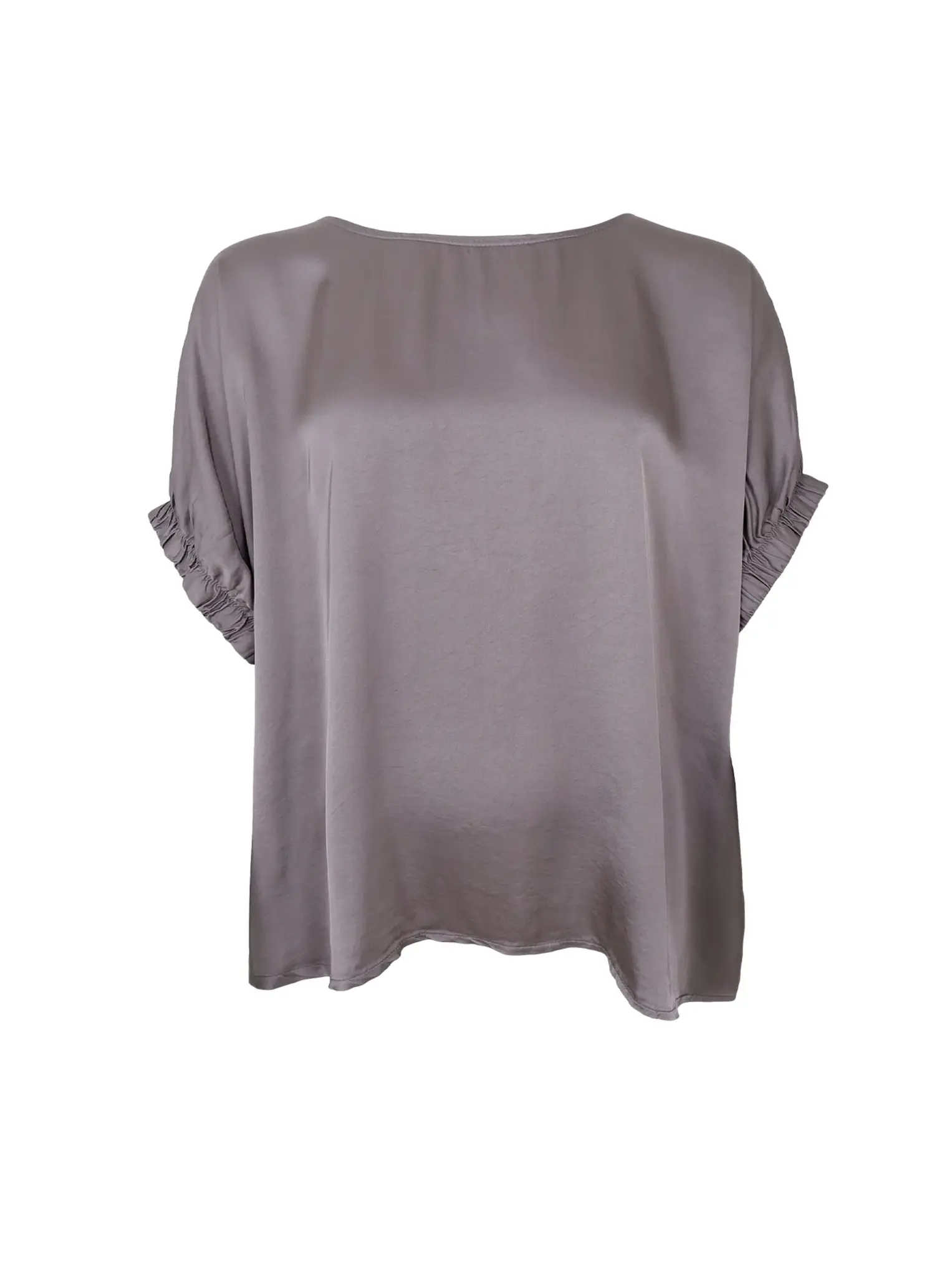 BCMABEL Taupe satinblus