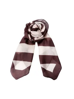BCNALIRA brun scarf i silke