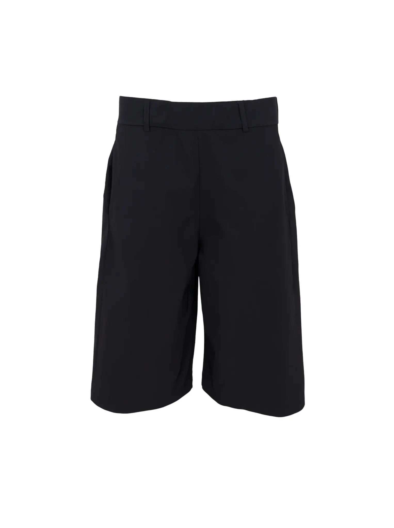 BCDAVINA stretchiga svarta cityshorts