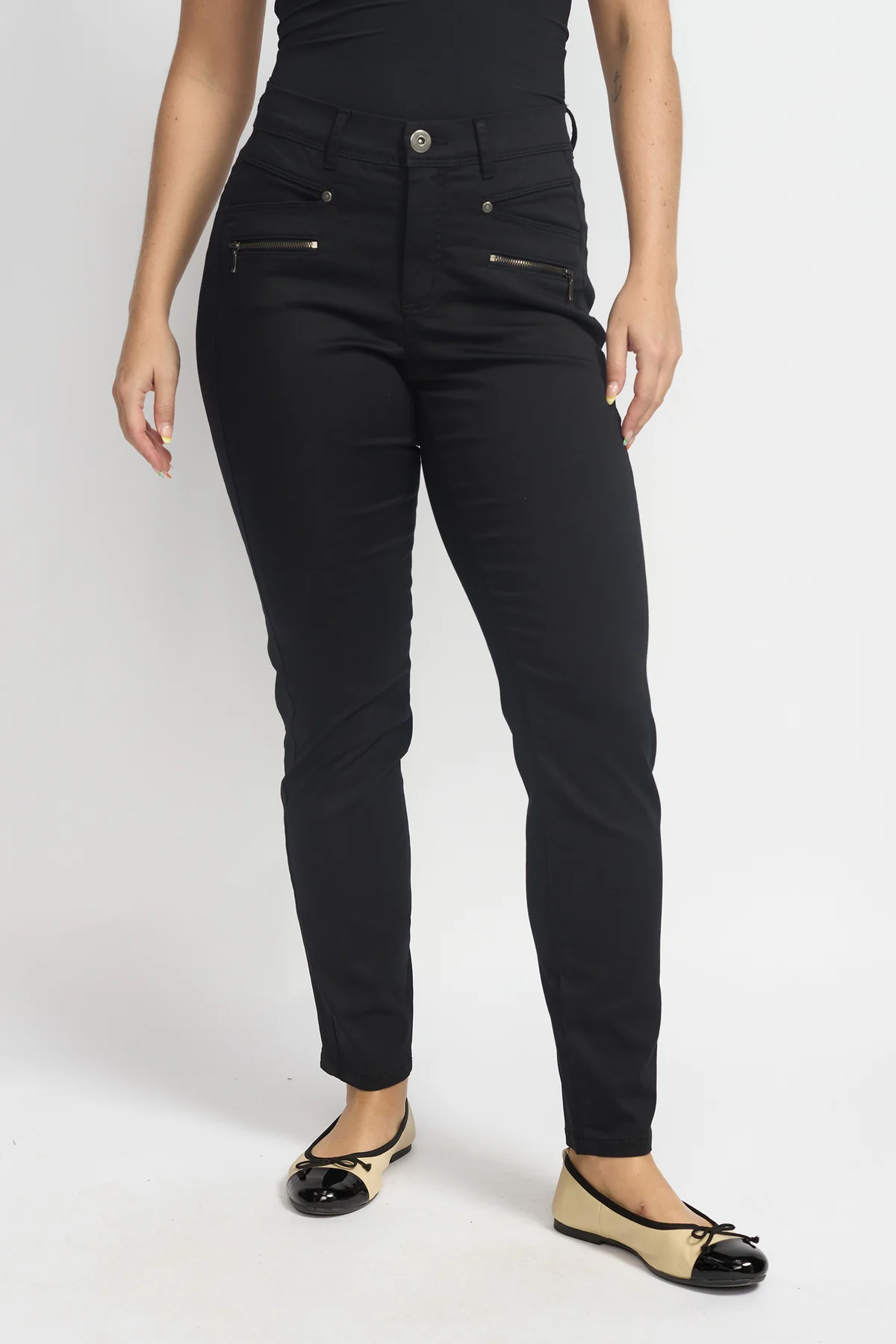 RANY Svarta jeans med superstretch