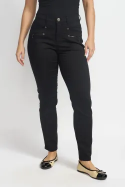 RANY Svarta jeans med superstretch