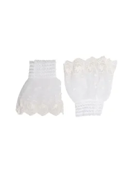 BCREEVA Off white spetsmanschetter