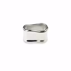 BCDENIA Mini scarf ring silver