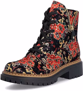 Blommönstrade boots