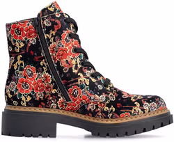 Blommönstrade boots