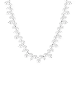 Cloud pearl halsband guld
