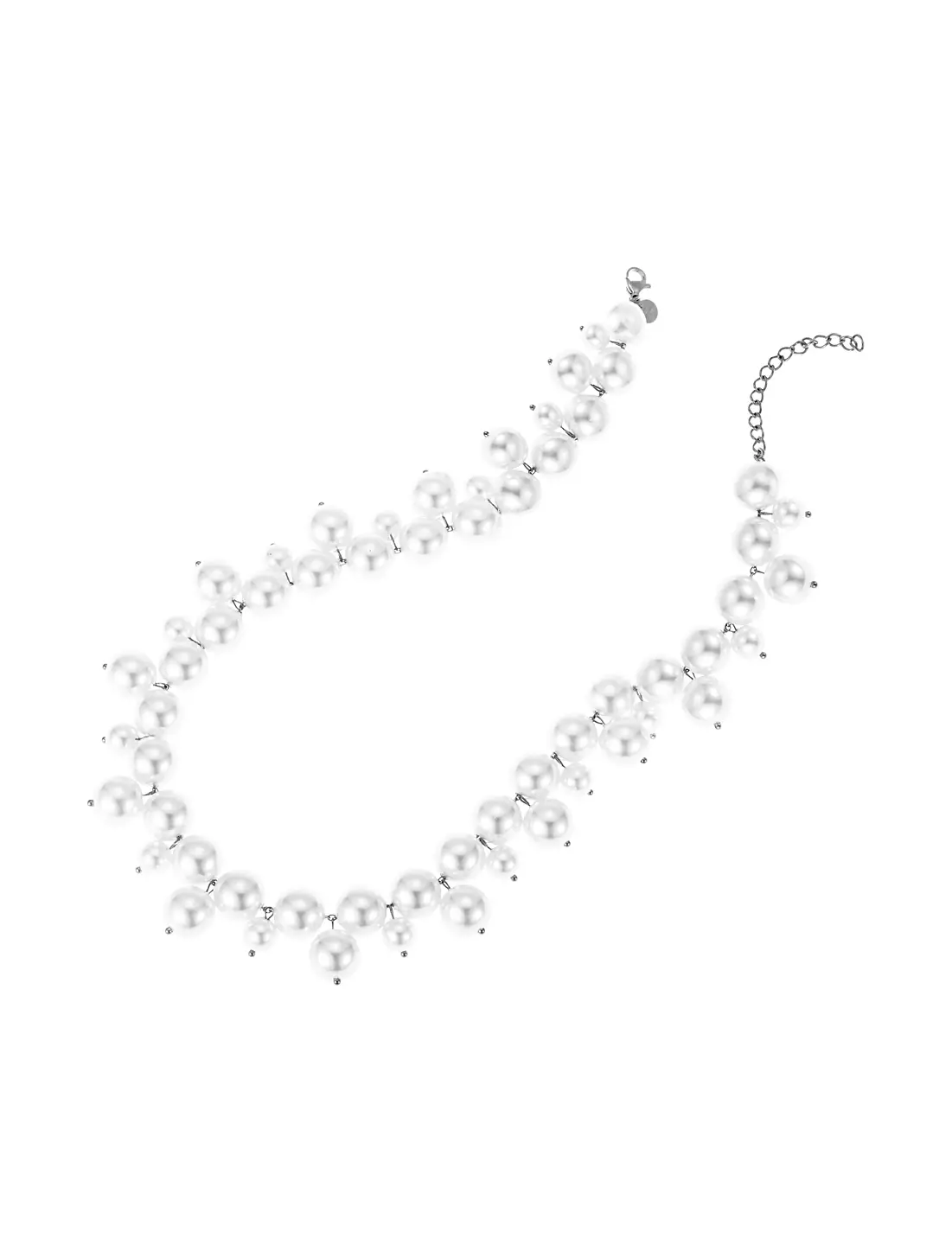 Cloud pearl halsband guld