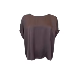BCMABEL Coffee satinblus