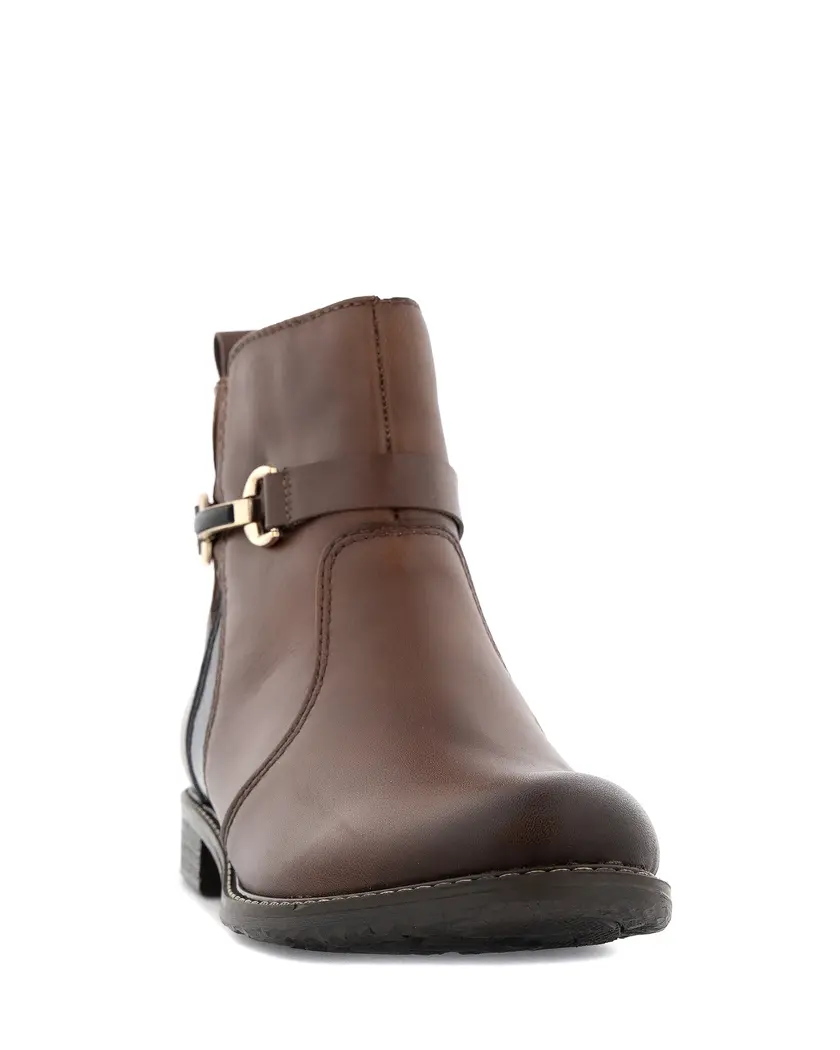 Varmfodrad brun boots