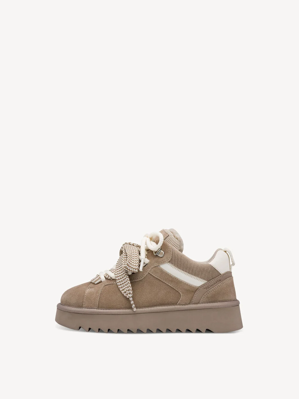 Chunky sneakers med dubbla snören