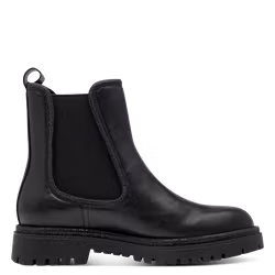 Black Glam svarta boots med strassdetaljer