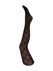 BCARGYLE jacquard tights 30 den - Svarta