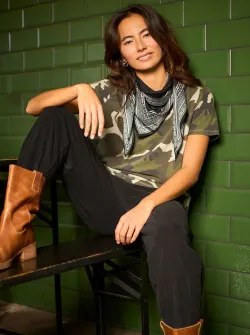 BCZELDA Army Camouflage t-shirt