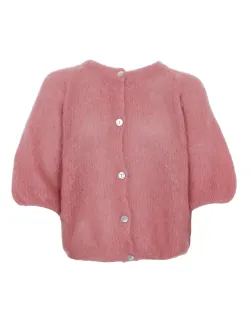 BCBJOERK Varm rosa mohairkofta