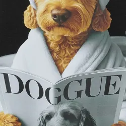 MdcInge Svart Doggue T-shirt
