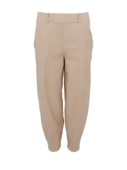 BCMEMPHIS Beige manchester barrelbyxor