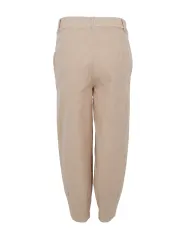 BCMEMPHIS Beige manchester barrelbyxor