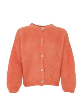BCBJOERK Bränd orange mohairkofta