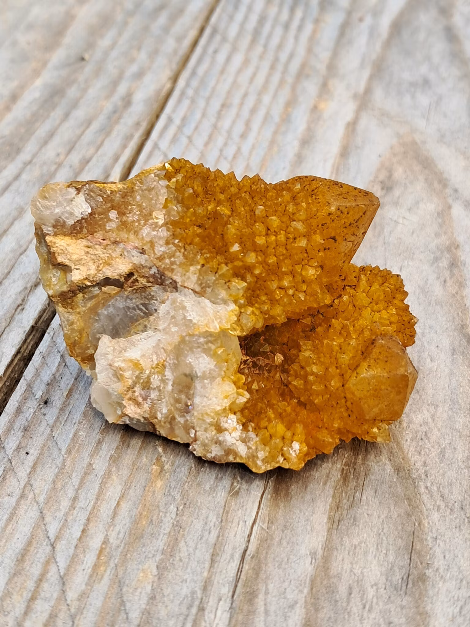 Andekvarts, "Golden", 81gr, 55mm