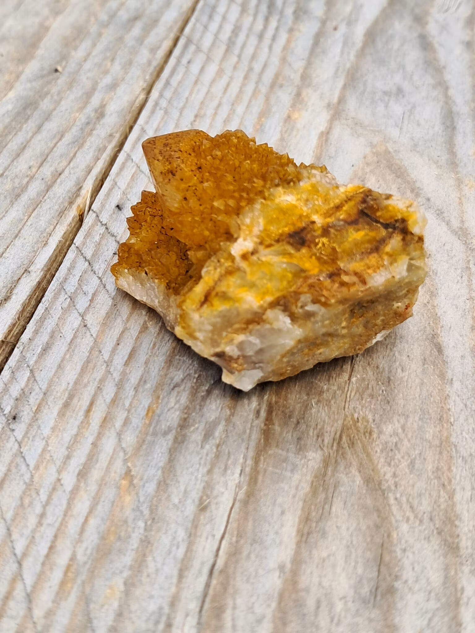 Andekvarts, "Golden", 81gr, 55mm