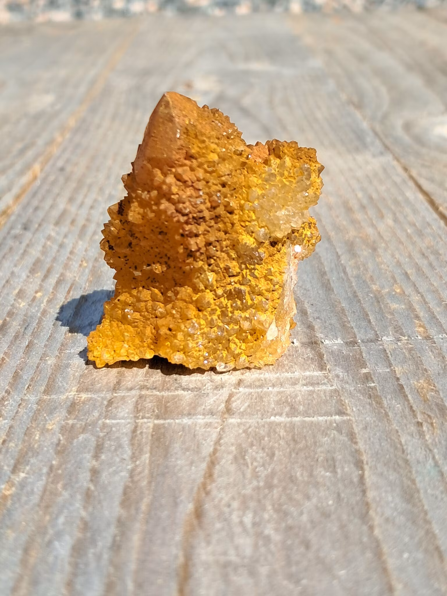 Andekvarts, "Golden", 47gr, 45mm