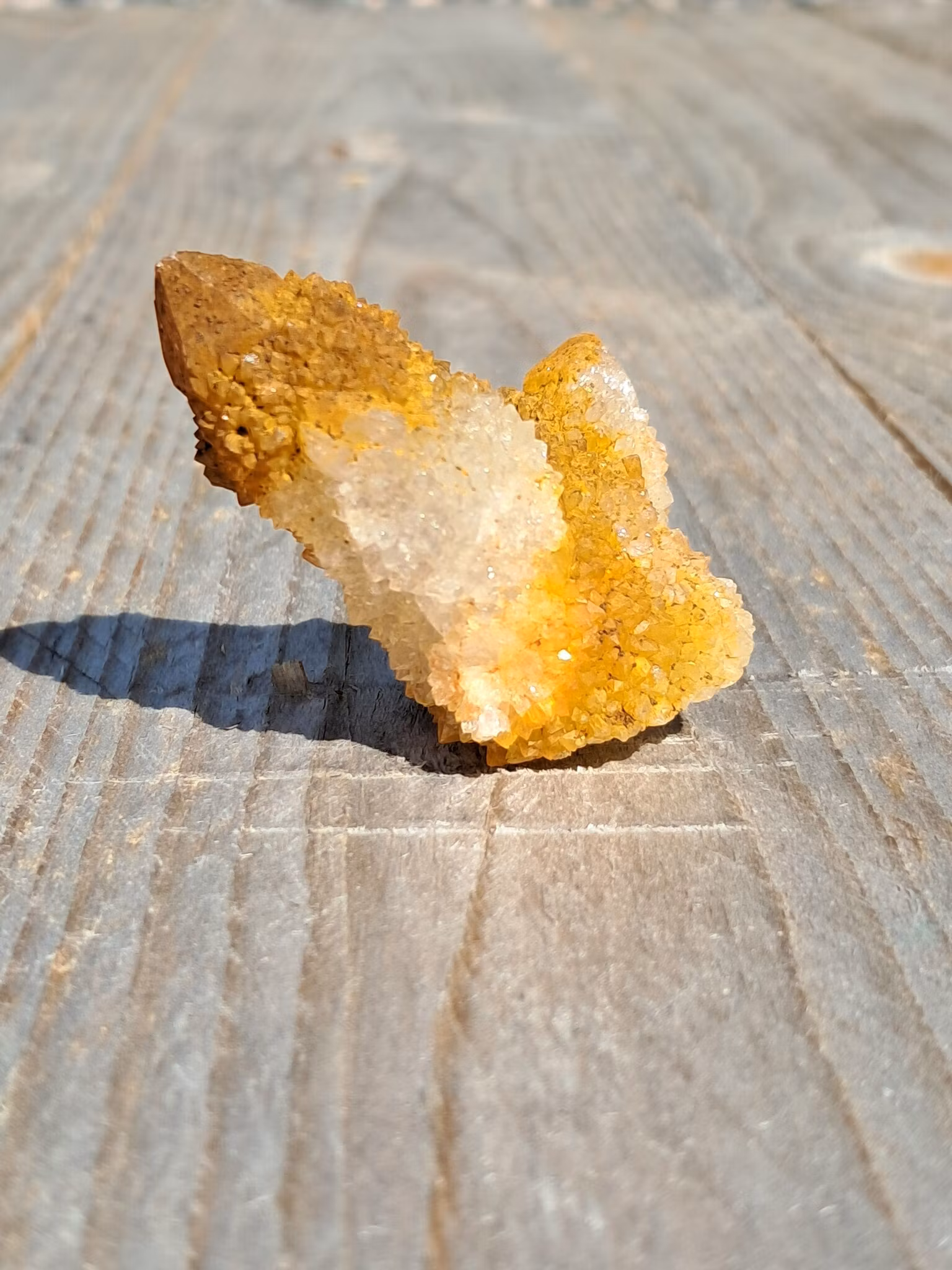Andekvarts, "Golden", 38gr, 45mm