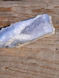 Blue Lace Agat, "etsad", 220gr, 120mm