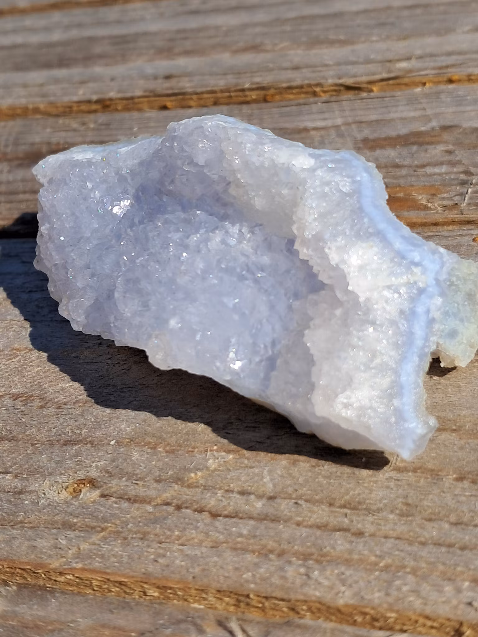 Blue Lace Agat, "etsad", 175gr, 120mm
