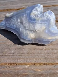 Blue Lace Agat, "etsad", 268gr, 110mm