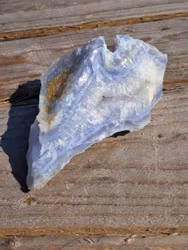 Blue Lace Agat, "etsad", 268gr, 110mm