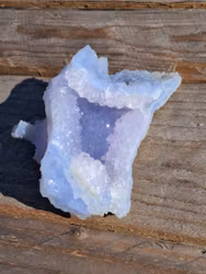 Blue Lace Agat, "etsad", 216gr, 120mm