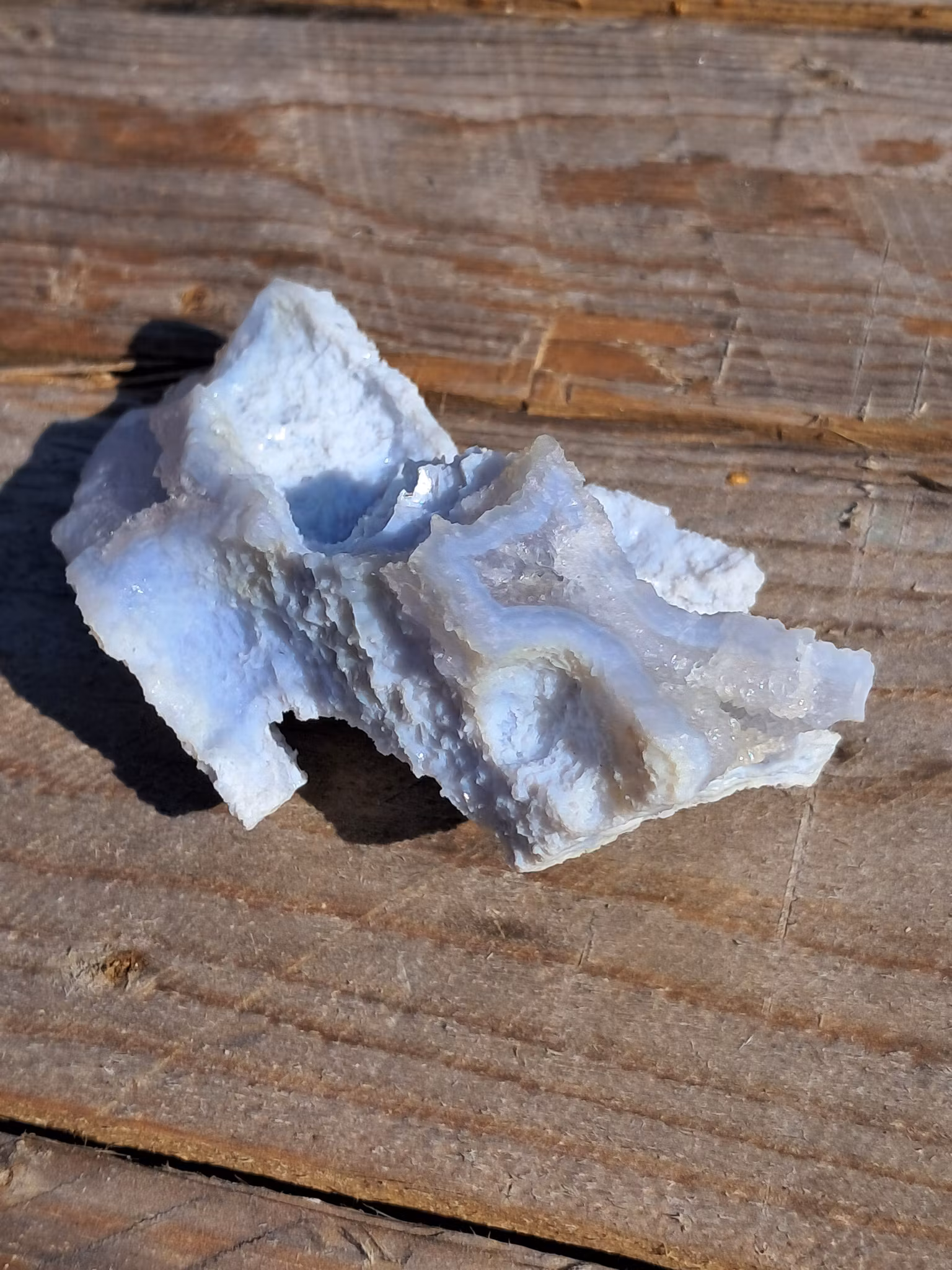 Blue Lace Agat, "etsad", 158gr, 115mm