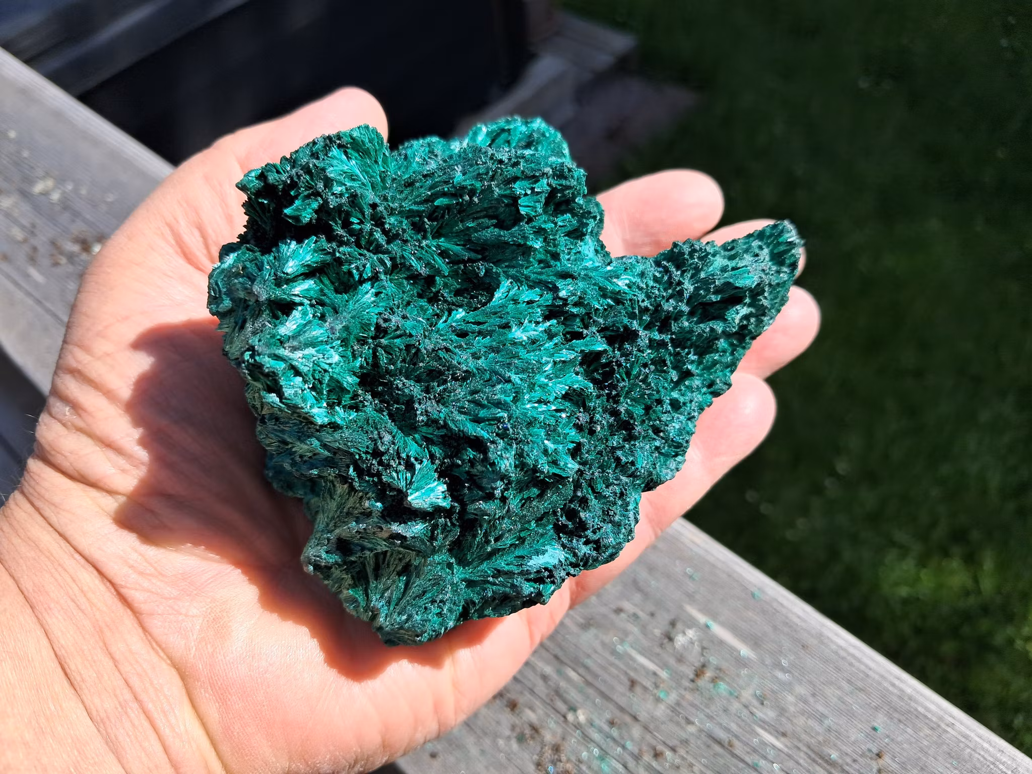 Malakit "silky", 723gr, 110*90*75mm