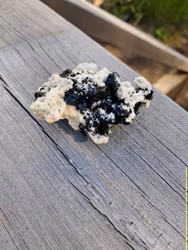 Schorl/svart Turmalin på matris, 41gr