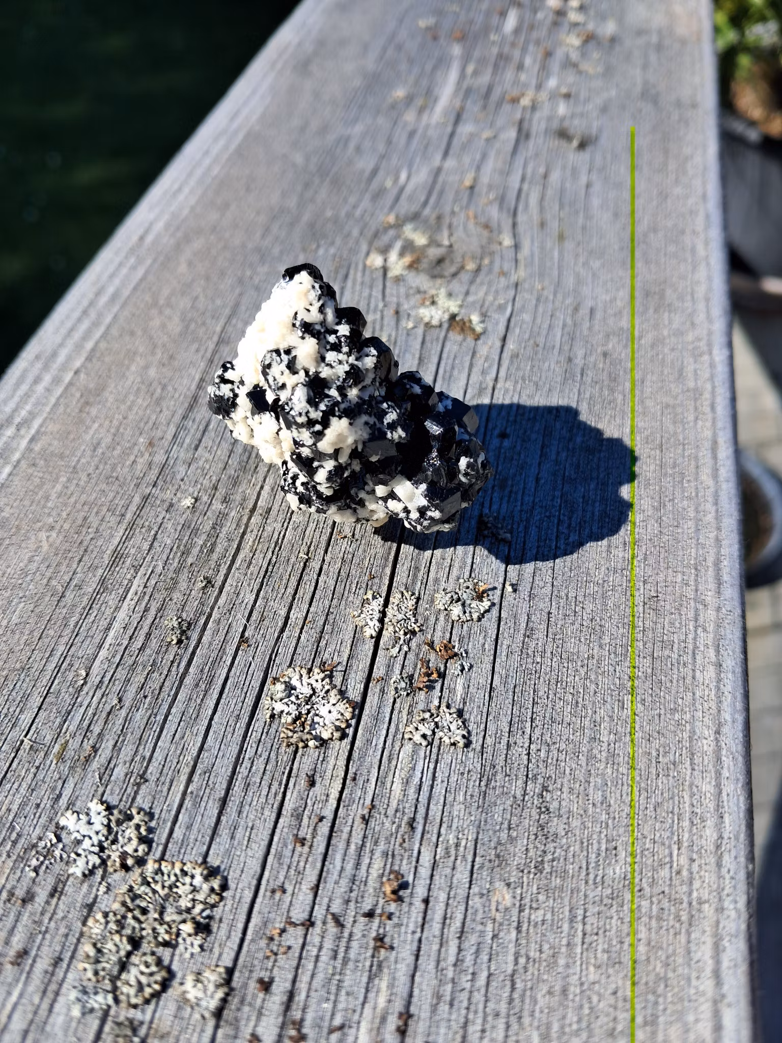 Schorl/svart Turmalin på matris, 29gr