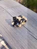 Schorl/svart Turmalin på matris, 19gr