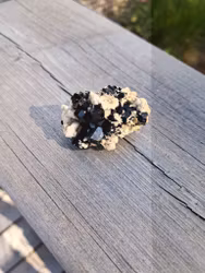 Schorl/svart Turmalin på matris, 19gr