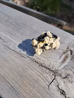 Schorl/svart Turmalin på matris, 19gr