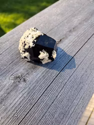Schorl/svart Turmalin på matris, 48gr
