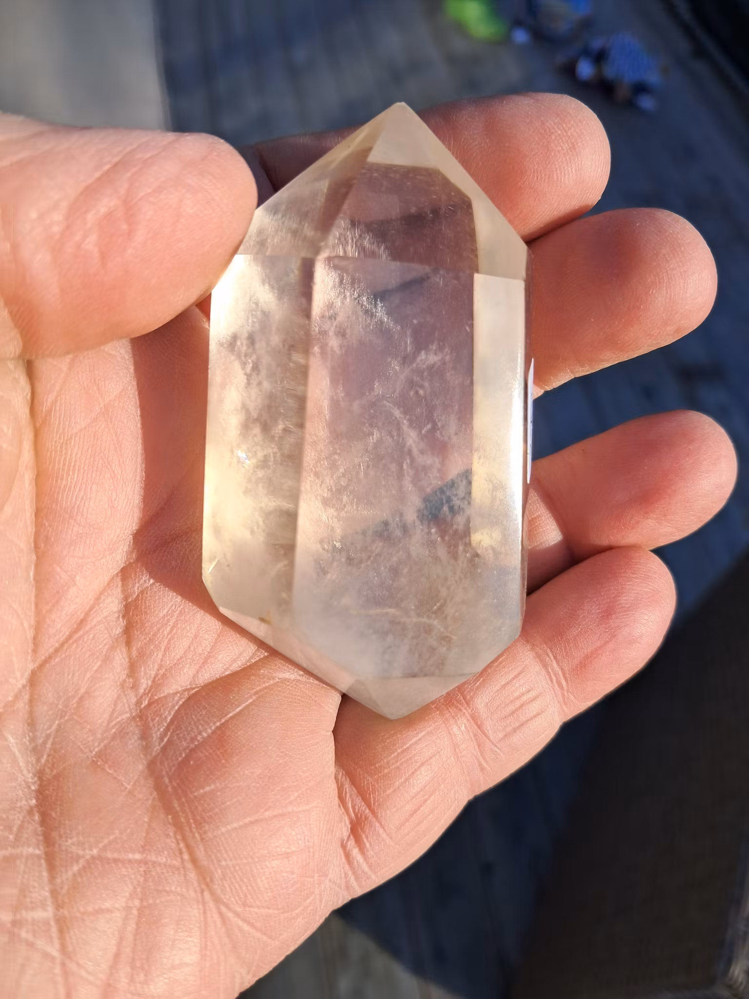 Bergskristall,  132gr  75mm