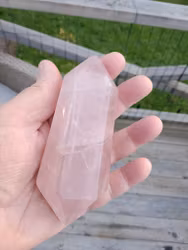 Rosenkvarts,  300gr  125mm